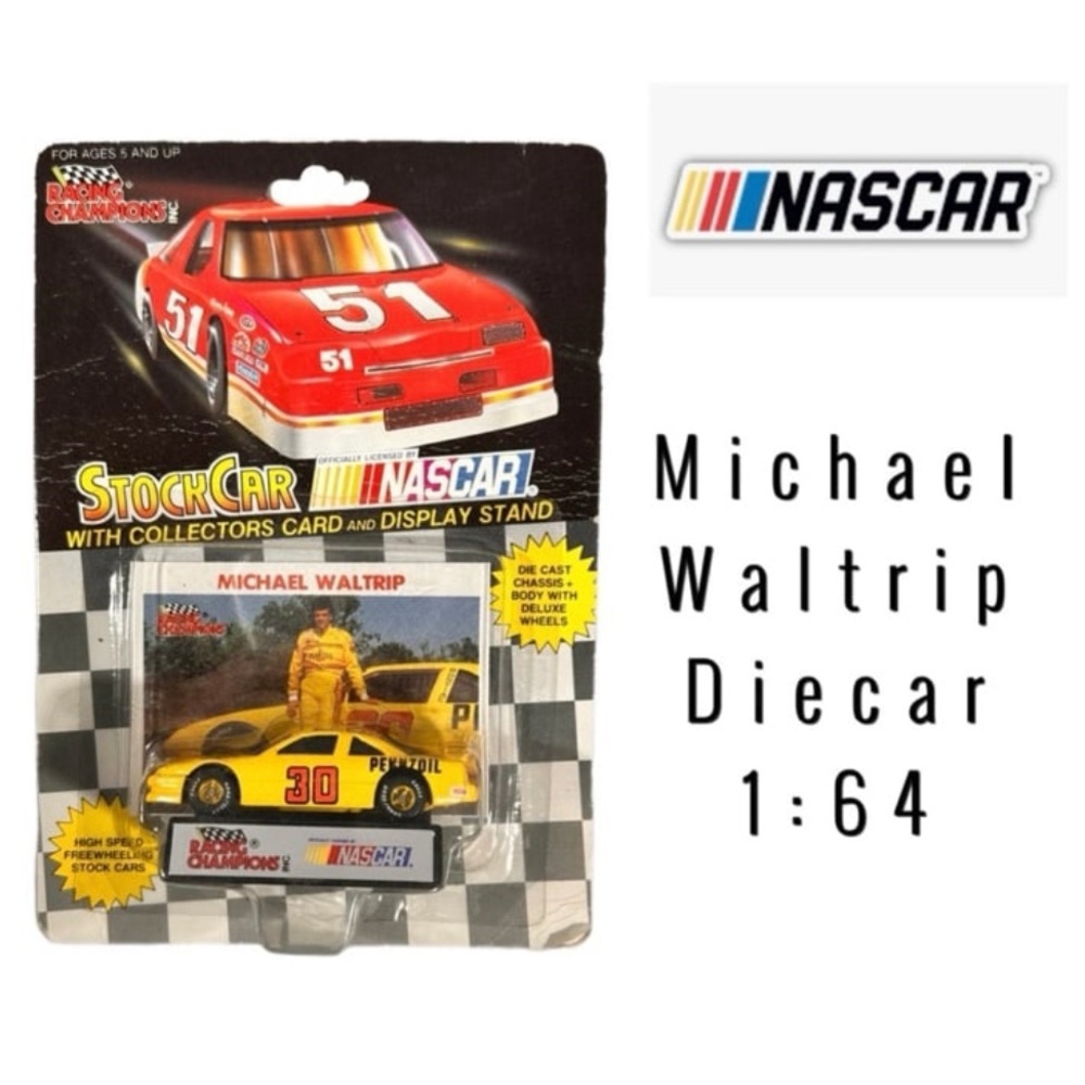 Racing Champions NASCAR Michael Waltrip 1:64